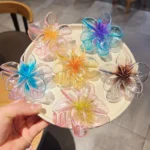 kf-Sca465528d5eb4c45a492d8a738e73e76Z-New-Fashion-Sparkling-Flower-Claw-Clip-for-Women-Transparent-Sweet-Ponytail-Shark-Clip-Versatile-Girl-Hair