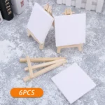 kf-Sea104724acc447a99a6c9d7266b928120-3pcs-6pcs-Mini-Canvas-And-Easel-Set-Mini-Canvas-Panels-Mini-Wood-Easels-For-Kids-Drawing