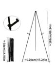 kf-S946e1db7f266476a839217ff6a413b4bT-Bview-Art-High-Steel-Easy-Folding-Display-Easel-Quick-Set-Up-Instantly-Collapses-Adjustable-Height-Display