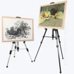 kf-Sf93fb289897c43c3af2366fe0de0e8b4v-Portable-Metal-Sketch-Easel-Stand-50-150CM-Adjustable-Foldable-Travel-Aluminum-Alloy-For-Outdoor-Painting-Artist