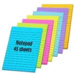 8 Colors 45 Sheets/Pad Scribed Notepad Post Bookmark Sticky Notes Paper Post it Stationery Kawaii Stickers in Notebook Memo Pad