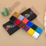 Party Cosmetic Supplies Tattoo Clown Painting Palette Body Art Painting Pigment Face Body Oil Paints Halloween Makeup Tool