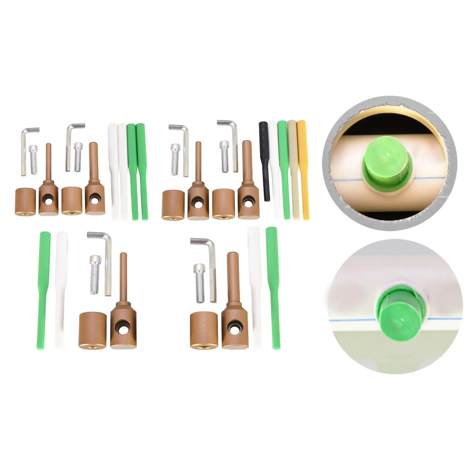 Ppr Hole Leak Repair Kit Water Pipe Welder Tool Equipment Spare Parts Repairer Die Heads Repair Rods for Home Plumbing Repair