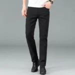 kf-S1846f458905b41b3b0010a5720fbbca28-Men-s-Pure-Black-Slim-Jeans-Elastic-Straight-Pants-Business-Fashion-Leisure-Korean-Vintage-Skinny-Small