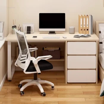 Modern Minimalist Computer Desks Home Desktop Office Computer Desk Table Multifunctional Student Desk with Drawer Reading Desk