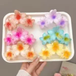 kf-S48412d94355b4ed3bc93e2fc09cd5dcfS-New-Candy-Color-Flower-Hair-Claw-Clips-for-Women-Sweet-Large-Gradient-Shark-Clip-Hair-Claw