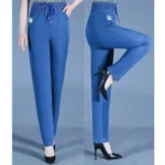 kf-S42cbfcd0832d4547873b47adfa522f80c-2024-New-Summer-Women-Leisure-Ice-Silk-Jeans-Lady-Elastic-Baggy-Wide-Leg-Straight-Leg-Pants