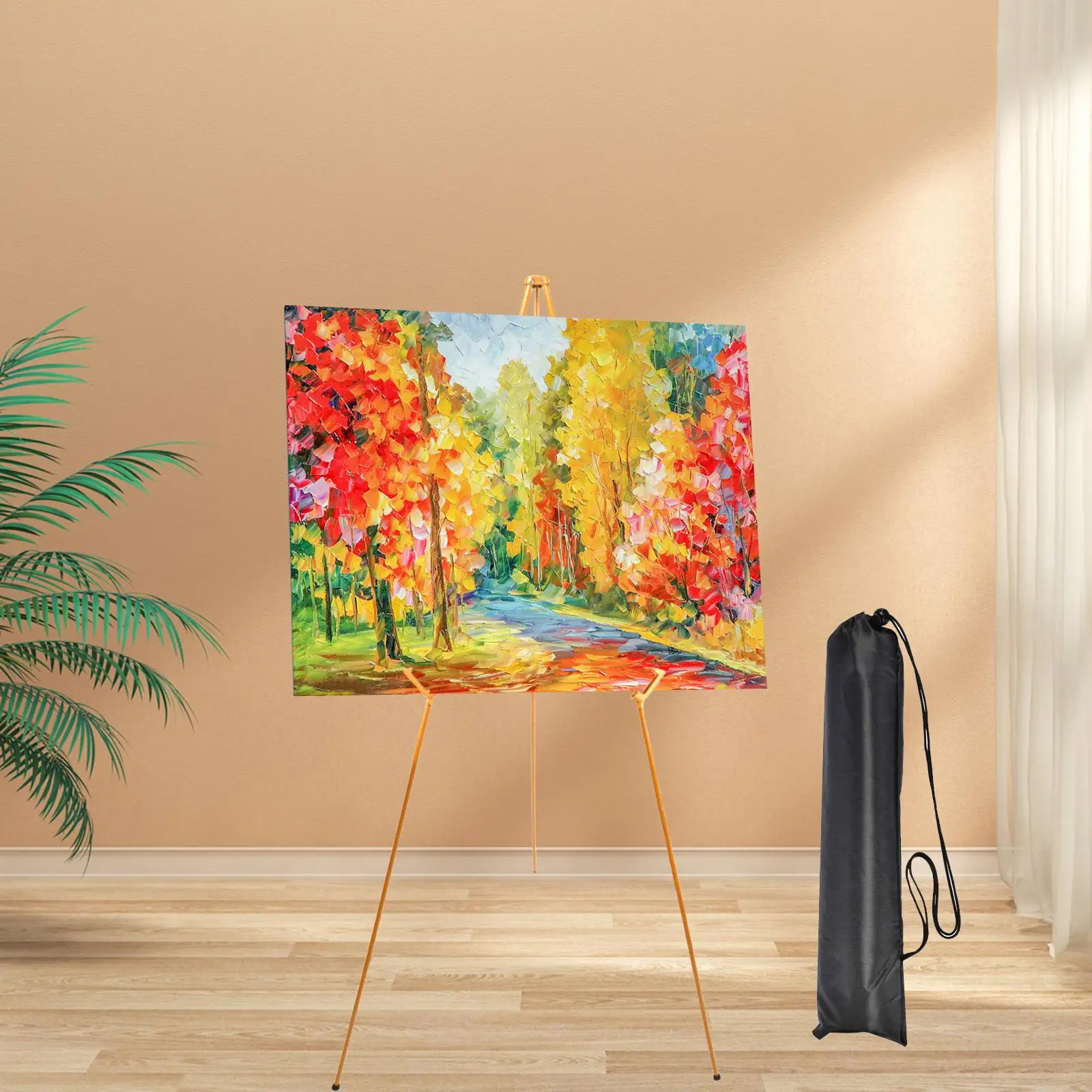 Tripod Display Easel Stand Art Drawing Easels Painting Art Easel Holder for Photo Frame Art Boards Wood Board Canvas Posters