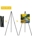 kf-S946e1db7f266476a839217ff6a413b4bT-Bview-Art-High-Steel-Easy-Folding-Display-Easel-Quick-Set-Up-Instantly-Collapses-Adjustable-Height-Display