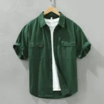 kf-S142583d48e654af3851fbe1231c1119fQ-Retro-Male-Cargo-Shirt-Jacket-Cotton-Uniform-Light-Casual-Work-Safari-Style-Shirts-Mens-Handsome-Trendy