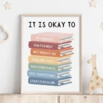 kf-Sa92074e17b9242adac737a2fa41b985aj-Boho-It-Is-OK-to-Feel-Books-Educational-Poster-Wall-Art-Canvas-Painting-Print-Picture-Children