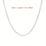 kf-S8d4d8fb2129647bdada8f5e0556eae58G-925-Sterling-Silver-Necklace-For-Men-1pc-Stylish-2mm-Silvery-Men-s-Figaro-Chain-Necklace