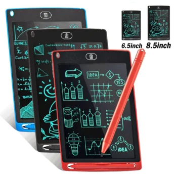 6.5/8.5 inch LCD Writing Tablet Drawing Board Kids Graffiti Sketchpad Toys Handwriting Blackboard Magic Drawing Board Toy Gifts