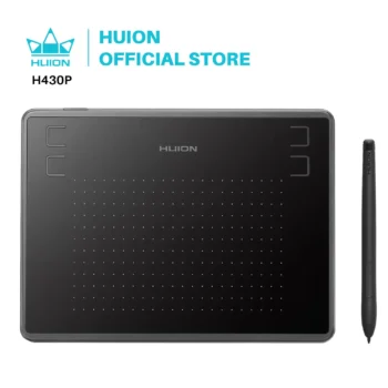 HUION H430P Digital Tablets Micro USB Signature Graphics Drawing Pen Tablet OSU Game Battery-Free Tablet Android Mac Windows