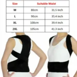 kf-S19313e90daa548f1bb96098f20e73121Q-Sports-Safety-Neoprene-Nylon-Posture-Corrector-Black-Adjustable-Shoulder-Brace-Back-Belt-Unisex