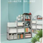 kf-Sfec2a3c5ade54f66bfa5fd4899e2b4e8y-Three-Row-Bookshelf-Storage-Rack-Children-s-Bookshelf-Modern-Minimalist-Bookshelf-Floor-Ceiling-Combination-Furniture-Decoration