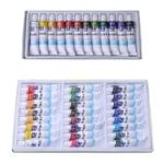 12ml 12/24 Colors Professional Paint Tubes Drawing Painting Watercolor Pigment Set Artist Art Supplies