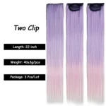 kf-S1f28ea91ab3442008729ab1ae8305f3aJ-22-Straight-Rainbow-Clip-In-Hair-One-Piece-For-Kids-Colored-Fake-Hair-Extensions-Synthetic-Clip