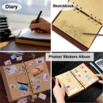 kf-S58bc704d85ff4411863a6014096a10c3F-Retro-Notebooks-Journals-Agenda-Binder-Sketch-Book-Leather-Soft-Cover-14x10cm-Replaceable-Kraft-Paper-Inner-Korean