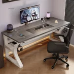 Light Luxury Home Computer Desks Modern Designer Wooden Gaming Desks Nordic Student Bedroom Study Desks for Office Furniture GM
