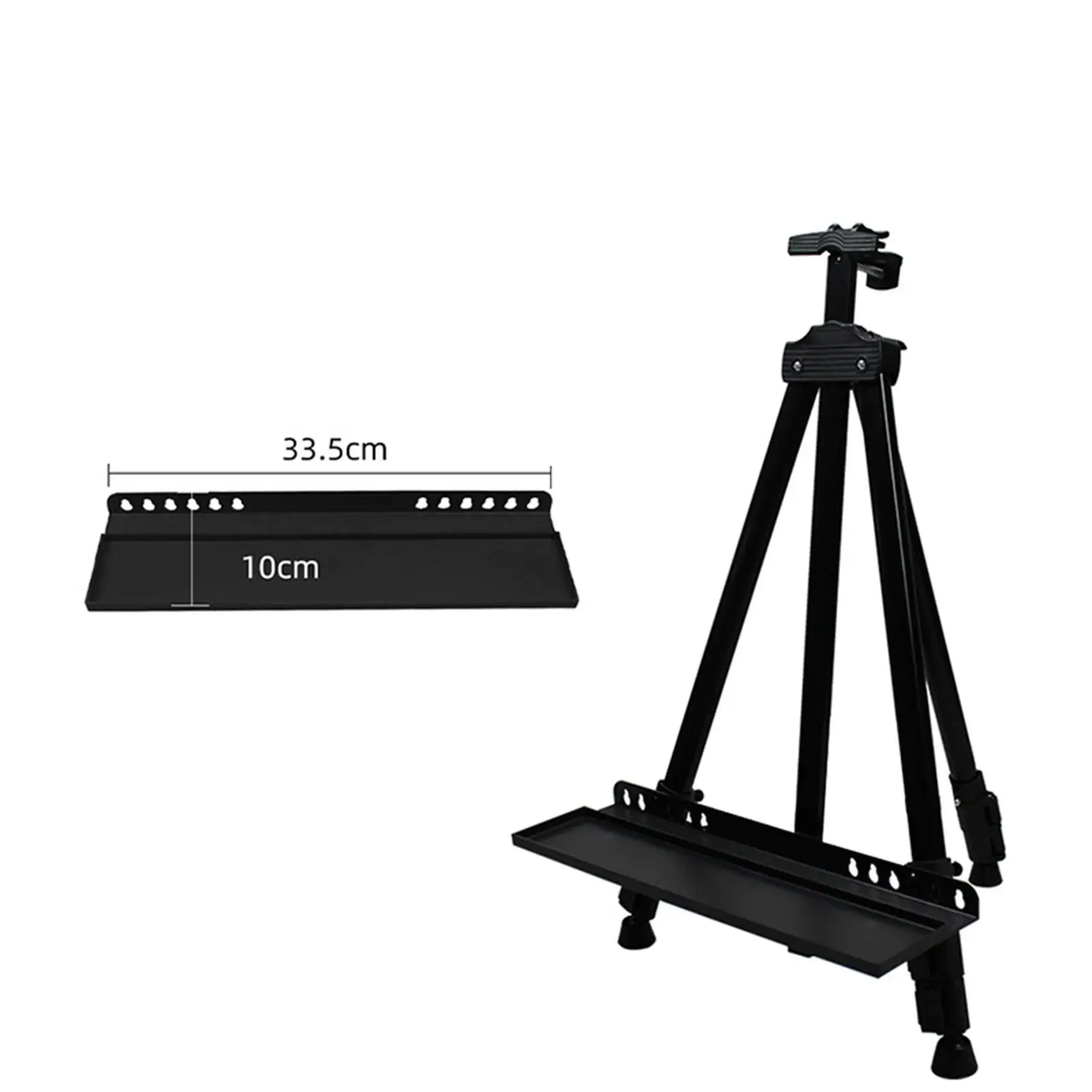  Folding Easel Sturdy Aluminum Folding for Painting Displaying Canvases