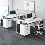Modern Simple Office Desks Staff Desktop Computer Table Household Single Desk and Chair Set Multi-person Office Conference Table