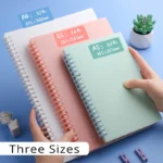 kf-S76b6c296e1f546969fd4f47d5af00487I-School-Binder-2PCS-Loose-leaf-Paper-Cover-A5-B5-A4-Thickened-Frosted-Budget-Binder-Replaceable-School