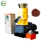 Wood Chip Biomass Straw Mini Pellet Flat Die Small Scale Wood Pellet Mill Feed Processing Machine