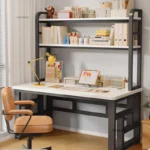 kf-S85bd2c60268a47e99ce2d21f97b6e066Y-Modern-Creative-Gamer-Desk-with-Perforated-Board-Multifunctional-Computer-Desks-Bedroom-Study-Table-with-Shelf-Office