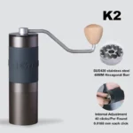Kingrinder manual coffee grinder portable mill 420stainless steel 38mm/48mm burr K0/K1/ k2 /k3