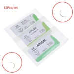 kf-Sbc7415a5c2e7442ba322d730f9f6567cm-12PCS-2-0-3-0-4-0-Needle-Suture-Nlon-Medical-Thread-Sterile-Surgical-Practice