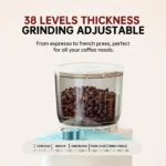 kf-S39bbd16ebd7f4a22afc3a7495eac1e93a-Cafelffe-Anti-static-Coffee-Grinder-Adjustable-Burr-Mill-with-38-Grind-Settings-Electric-Coffee-Bean-Grinder