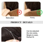 kf-Sd91d5ff7325d4d16b259c35ca4fc439fJ-Synthetic-Long-Wave-No-Clip-Hair-Extensions-One-Piece-False-Hairpiece-Ombre-Black-Brown-Natural-Fish