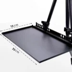 33X15CM Big Size Detachable Easel Tray Shelf Replacement Sketch Rack Storage for Artists PP Plastics Black DIY Use Drop Shipping