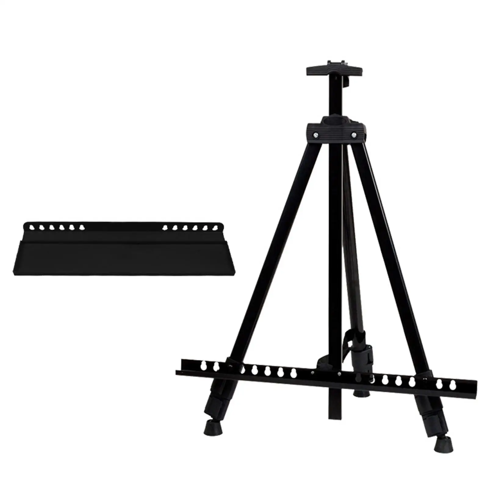  Folding Easel Sturdy Aluminum Folding for Painting Displaying Canvases