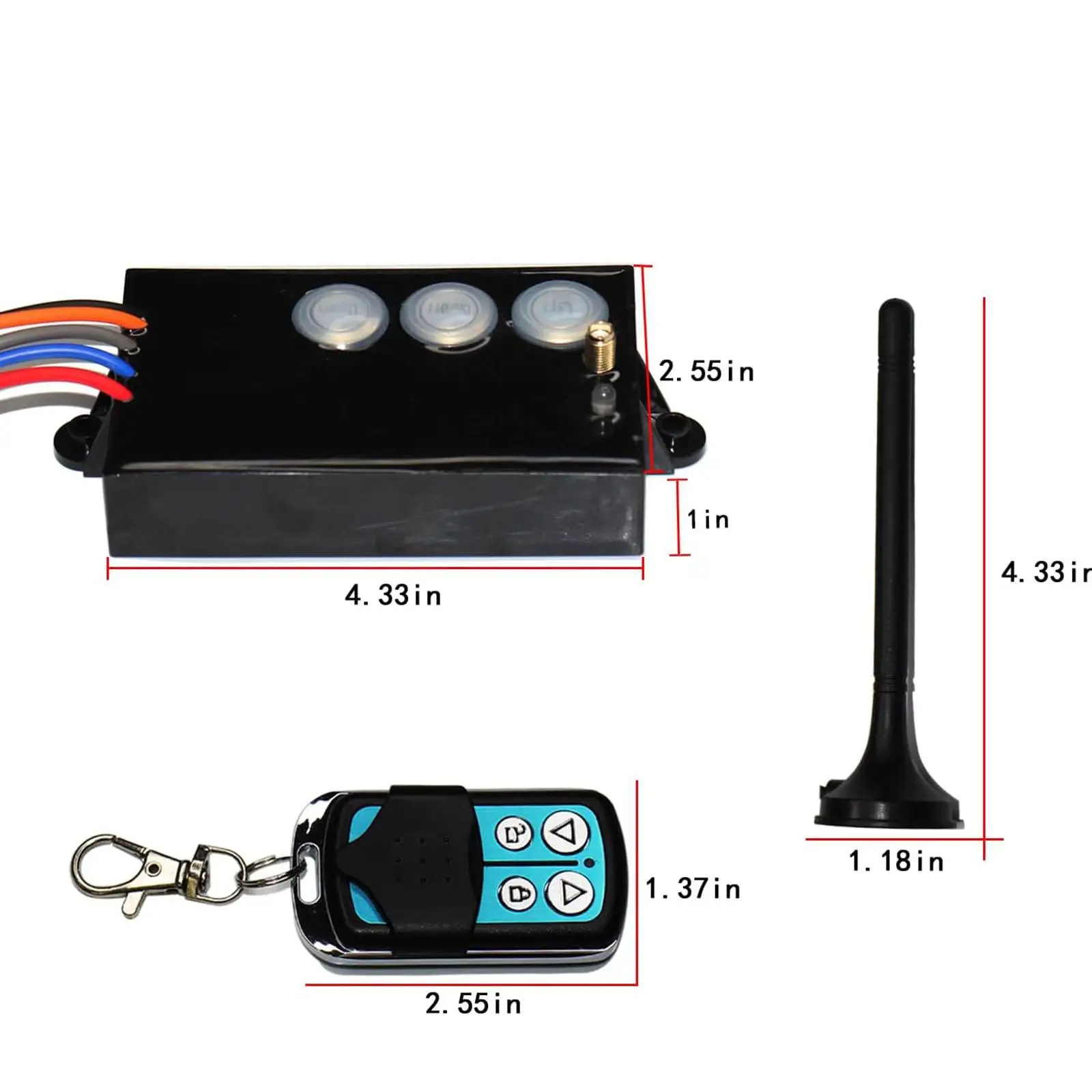 Hydraulic Lift Winch with Cordless Controller Professional Sturdy Trailers Trailer Accessory Cordless Trailer Remote Kits G3 H01