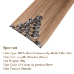 kf-S63995d90c540463f963f8b92f3ca863cv-Clip-in-Hair-Extensions-26-Straight-Hairpieces-8Pcs-Set-Heat-Resistant-Synthetic-Full-Head-Clip-in