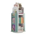 kf-Sb189b0661d384d36be27f7bf9be0359fo-Children-s-Bookshelf-360-Rotating-Cartoon-Books-Rack-Floor-Simple-Child-Book-Shelf-for-Home-Bookcases