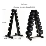 kf-S338472c838664906bd9e540c870472b4S-MIYAUP-Gymnasium-Professional-Fitness-Equipment-Home-2-5-30kg-Various-Specifications-Rubberized-Dumbbells