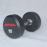 2.5kg-50kg rubberized home gym personal training studio dedicated nickel-plated dumbbell fitness equipment