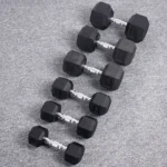 kf-S8bb0a32d13d245739076176966299377h-Hexagonal-Fixed-Dumbbells-Men-s-Fitness-Equipment-Home-Ladies-Rubber-Dumbbells