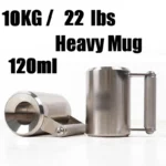 kf-S2151a658c5fa4499a0aaff1c5361832fy-10kg-Heavy-Mug-22lbs-Dumbbell-Cup-AISI304-Material-120ml-Volume