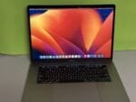 2017 Apple MacBook Pro A1707 15.4” Core i7 16GB 500GB SSD. MacOS Ventura. SILVER