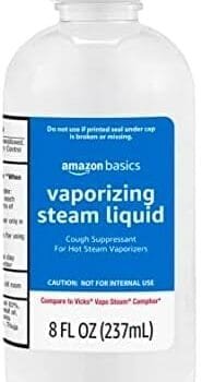 Amazon Basic Care Children's Allergy Relief Liquid, Kids Allergy Medicine with Diphenhydramine HCl, Antihistamine, Cherry Flavor, for Children Ages 6-11 Years, 8 fl oz (Pack of 1) Health & Household