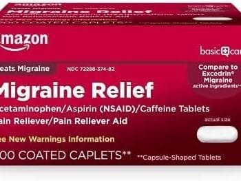 Amazon Basic Care Night Time Sleep-Aid Liquid for Adults, Diphenhydramine HCl 50 mg, Mixed Berry Flavor, Packaging May Vary, 12 fl oz (Pack of 1) Health & Household