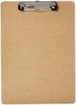 6 Clipboards, Standard A4 Letter Size Clipboard, 9" x 12.5" Clipboard, Clip Boards 8.5x11 Inch Paper, Clip Boards with 6" Metal Clip, Wood Clipboards, Hardboard Clip Board, Clipboards Bulk Office Products