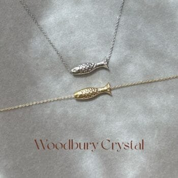 Fish necklace/ Golden Fish Bar necklace/ Sea jewelry/ 14K gold filled chain/925 Silver chain/ Gift for mom/ Gift for best friend