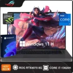 ASUS Zephyrus ROG 16" 4070 165Hz Gaming Laptop, 13th Inter I7-13620H, RTX 4070 8G, 16:10 FHD Display, 16GB RAM, 512GB SS,Win11