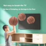 New Bouncing Mute Ball 18/21/24cm Indoor Silent Basketball No Noise Soft High Density Foam Sports Ball Squeezable Ball Kid Toy