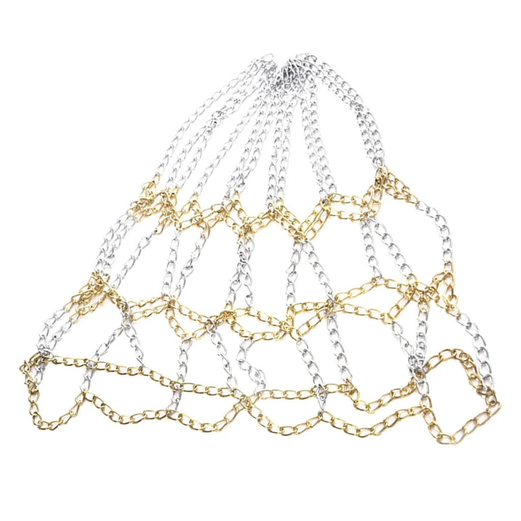 Anti-Rust Basketball Chain Net Heavy Duty Metal Chain Replacement Rim Hoop for Indoor Outdoor